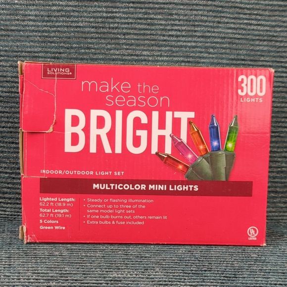 Living Solutions Christmas Lights 